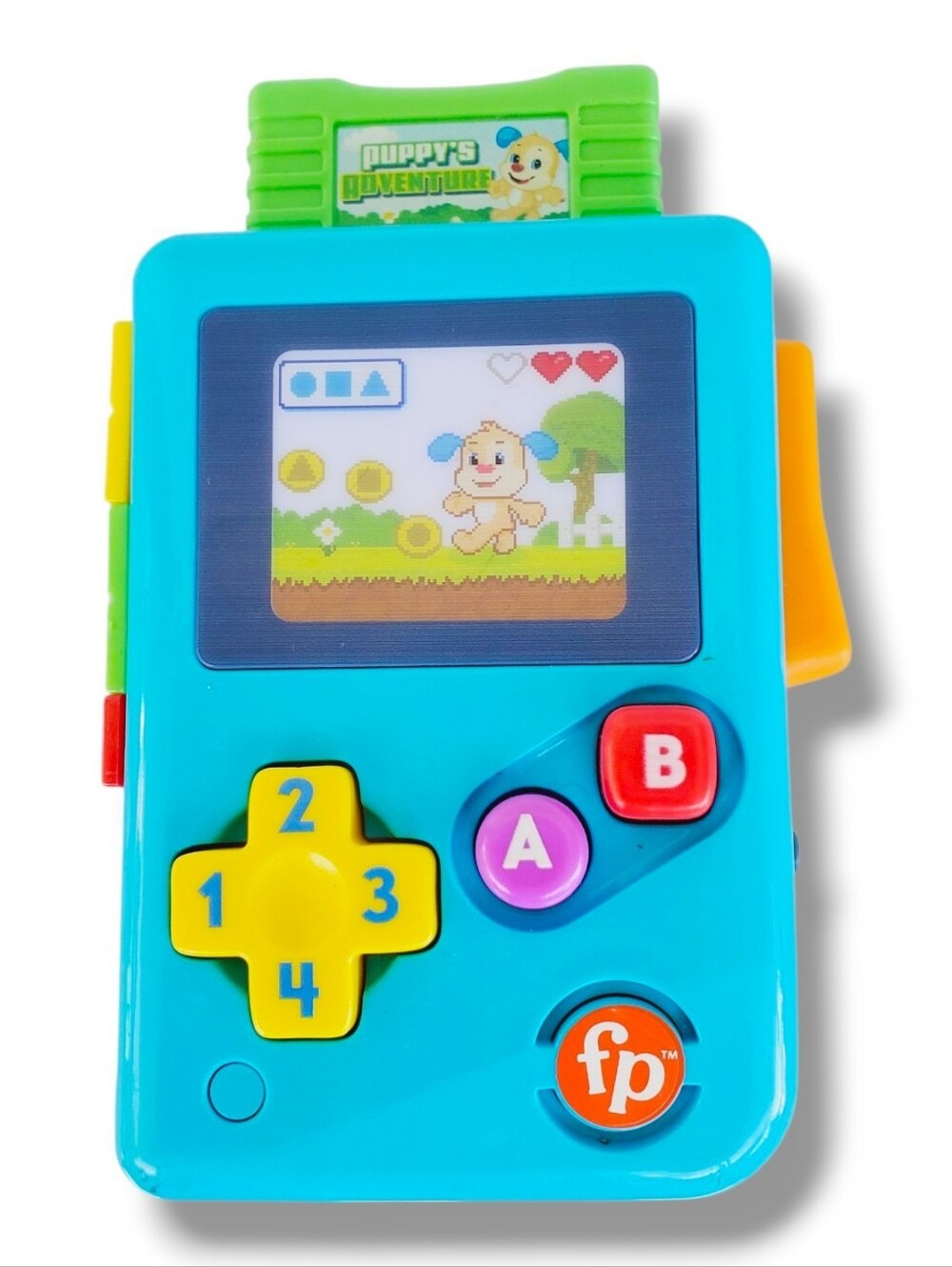 2020 MATTEL FISHER-PRICE LAUGH & LEARN PUPPY'S ADVENTURE HANDHELD MUSICAL GAME